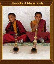 Buddhist Monk Kids