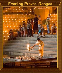 Evening Prayer on Ganges, Varanasi